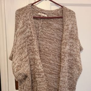 Womens short sleeve sweater cardigan